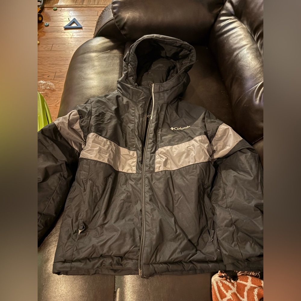 Columbia black and Gray Jacket